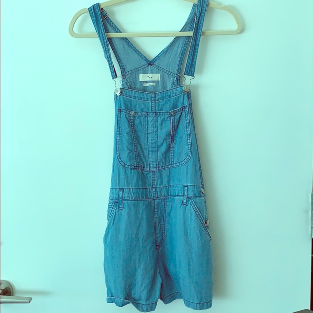 TNA overall shorts